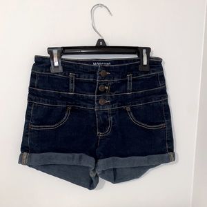 Mossimo high waisted blue jean shorts